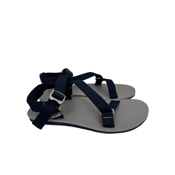 Columbia Red River sport sandals men's 13 gray blue strap water beach NEW - Picture 1 of 7
